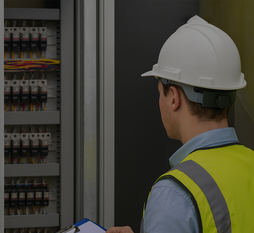 Toolbox talk on site